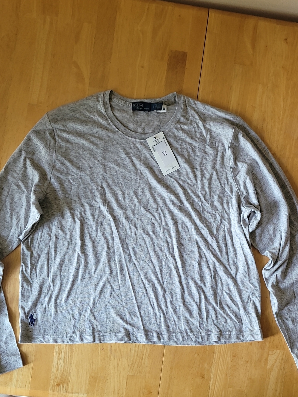 Polo Ralph Lauren Shrunken Fit Jersey Long-Sleeve Tee - Picture 2 of 10